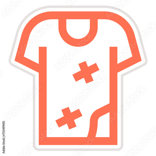 Dirty clothes Vector Icon Design Illustration