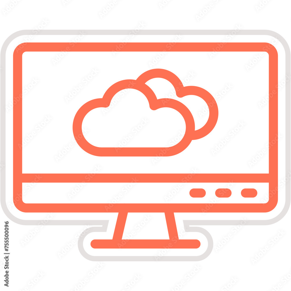 Forecast Vector Icon Design Illustration Forecast Vector Icon Design Illustration