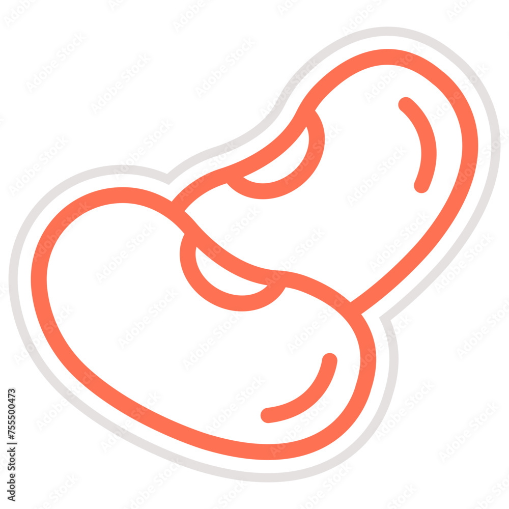 Beans Vector Icon Design Illustration Beans Vector Icon Design Illustration