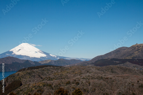 晴天の富士山