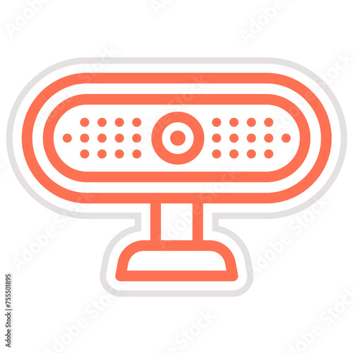 Webcam Vector Icon Design Illustration
