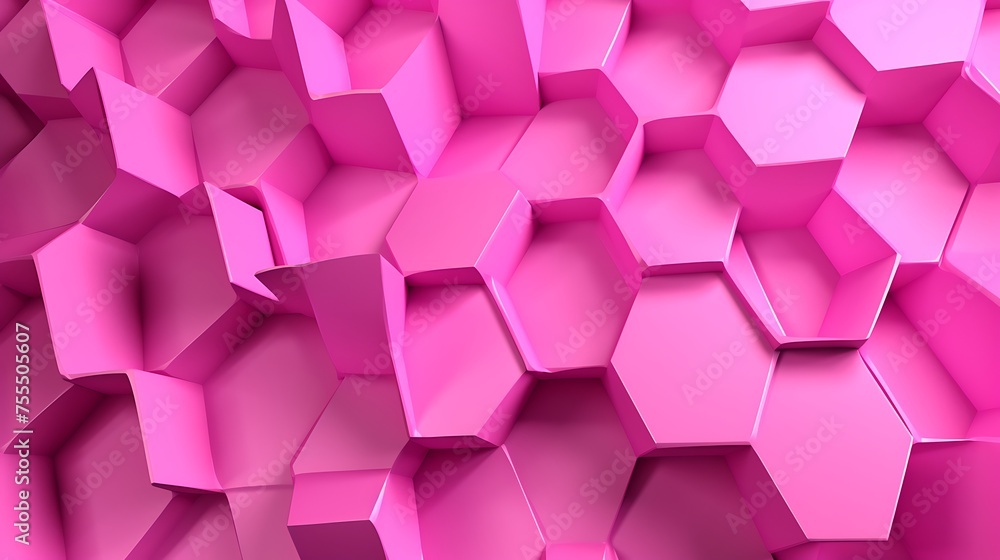 hexagonal extruded pattern with silk pink colour background texture hexagonal extruded pattern with silk pink colour background texture
