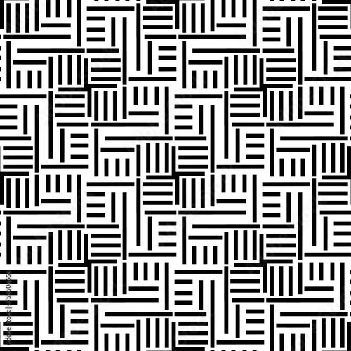 Seamless models. Modern stylish texture. Monochrome, simple. Vector.