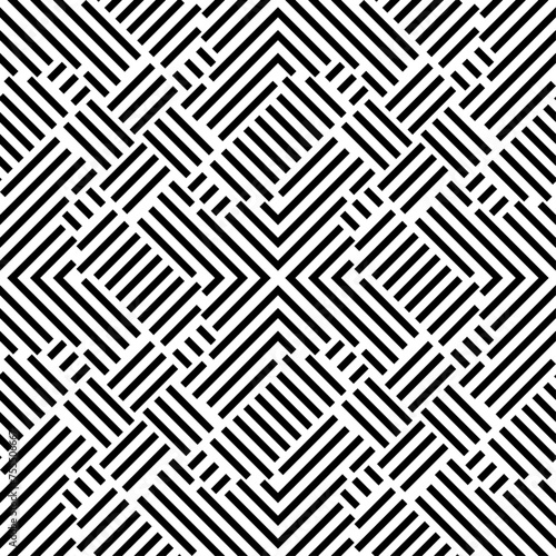 Seamless models. Modern stylish texture. Monochrome, simple. Vector.