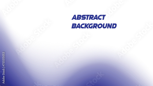 Abstract blue wave lines pattern on white background with space for your text design image wallpaper
