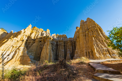 Landscape of Chuxiong Yuanmou Tulin in Yunnan  China