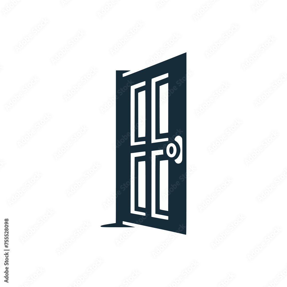 door company maker business logo vector illustration template design door company maker business logo vector illustration template design