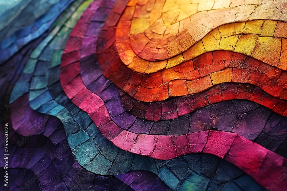Chromatic Symphony of Abstract Art Chromatic Symphony of Abstract Art