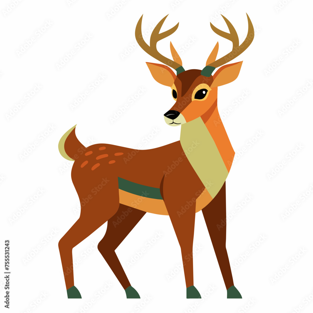 Deer, reindeer, red deer, roe, maral, fawn, doe, beast, pet, vector, illustration, draw, cartoon, pretty, cute Deer, reindeer, red deer, roe, maral, fawn, doe, beast, pet, vector, illustration, draw, cartoon, pretty, cute