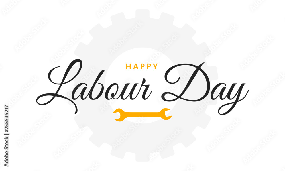 International labour day, May 1. Labor day greeting background. Vector illustration