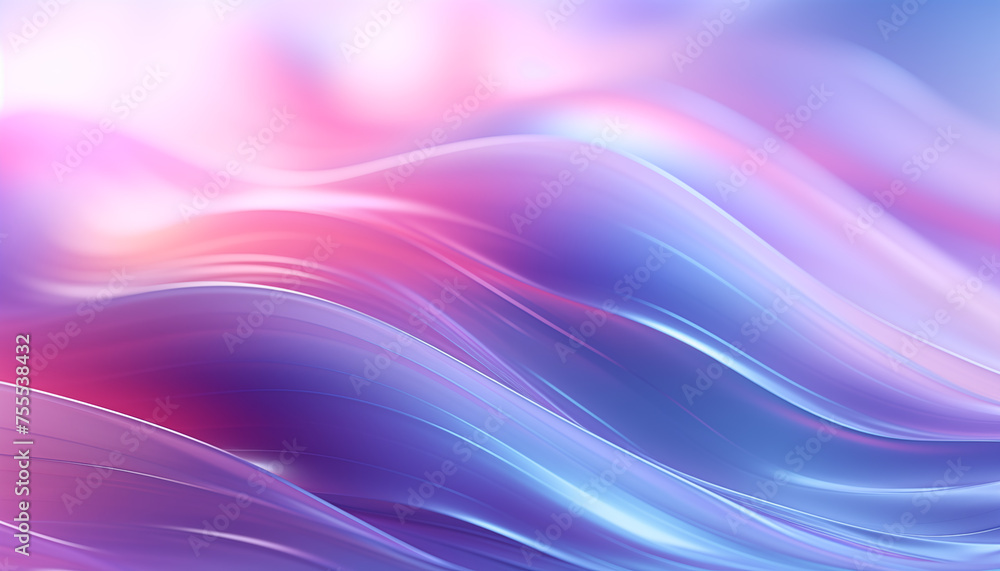 Obraz premium abstract pastel background with lines of light. delicate pastel background with waves for presentation design.