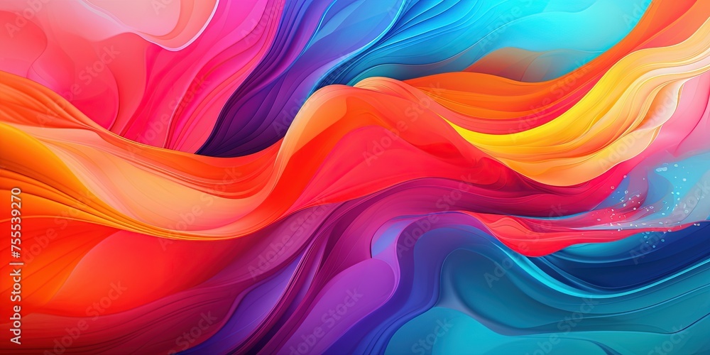 Fototapeta premium Abstract Bright Background