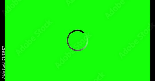 animation of the page loading process