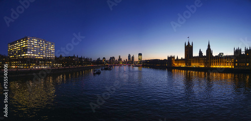View from Westminster Bridge (London - England - UK) © Mario