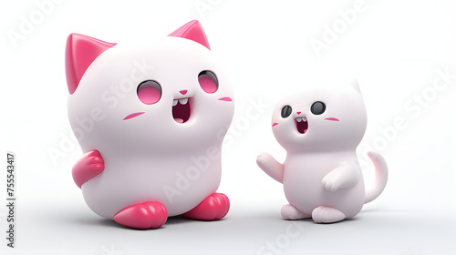 Chat icon 3d rendering