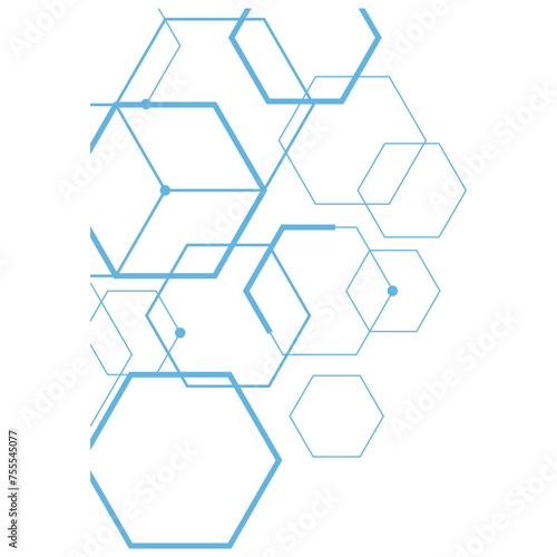 Hexagon Otline Corner