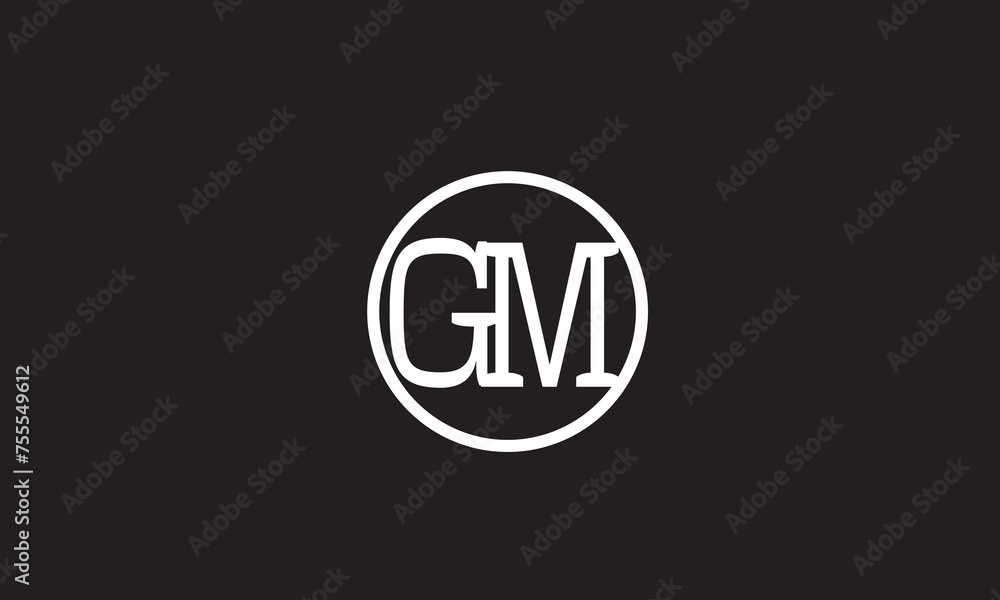 GM, MG , G , M , Abstract Letters Logo Monogram GM, MG , G , M , Abstract Letters Logo Monogram