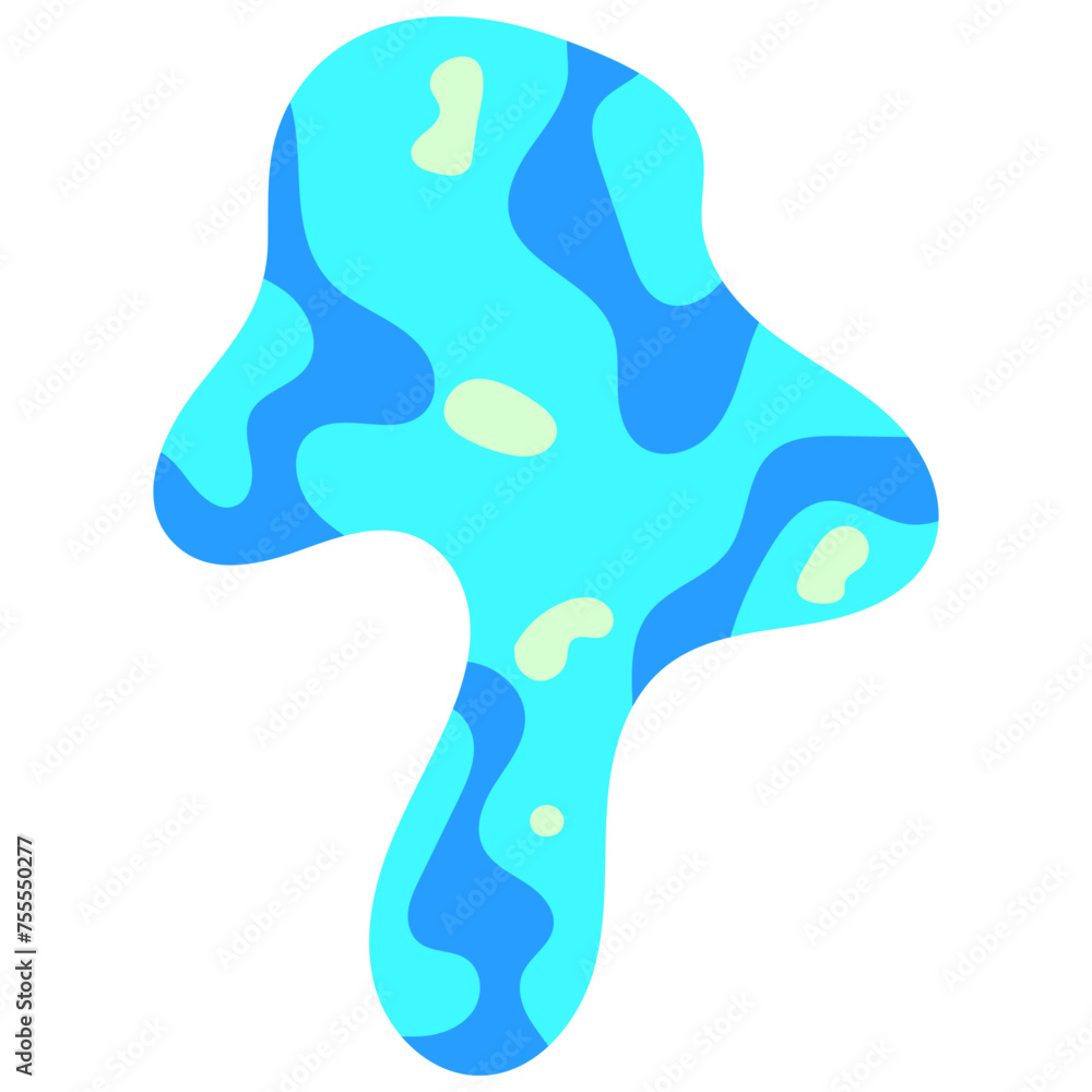 Fluid Blob Colorful