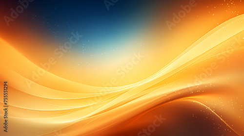 Colorful abstract wavy lines