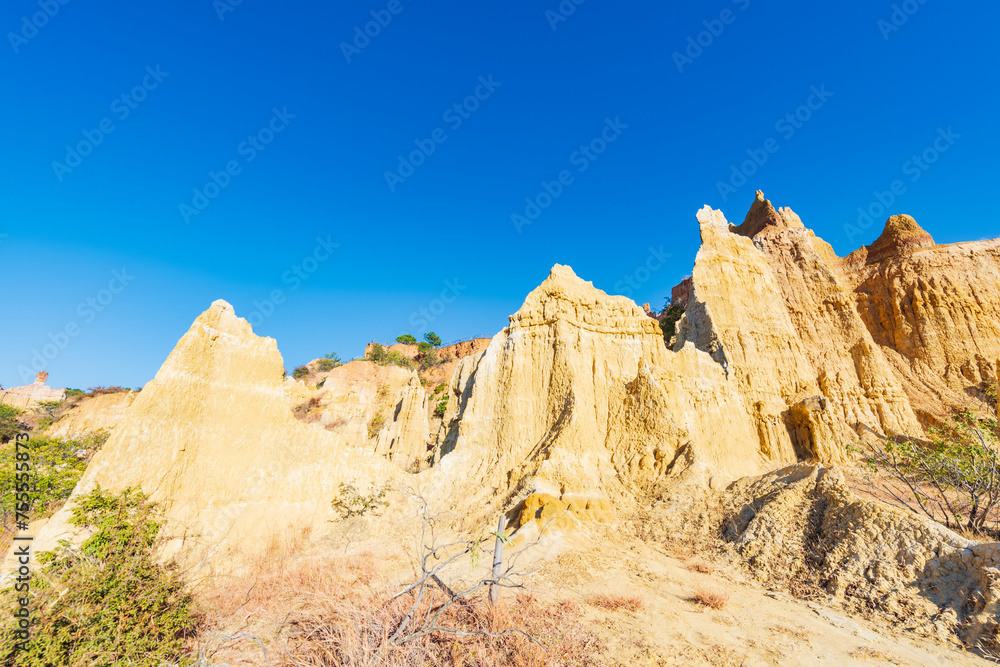 Landscape of Chuxiong Yuanmou Tulin in Yunnan, China Landscape of Chuxiong Yuanmou Tulin in Yunnan, China