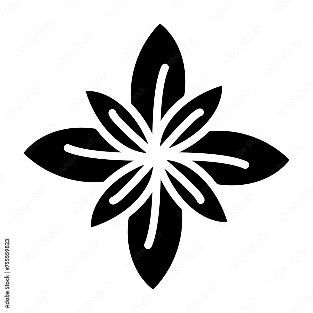 Basil glyph icon Basil glyph icon