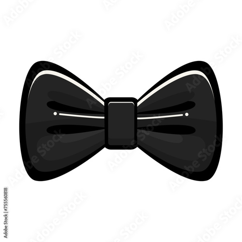 black bow tie