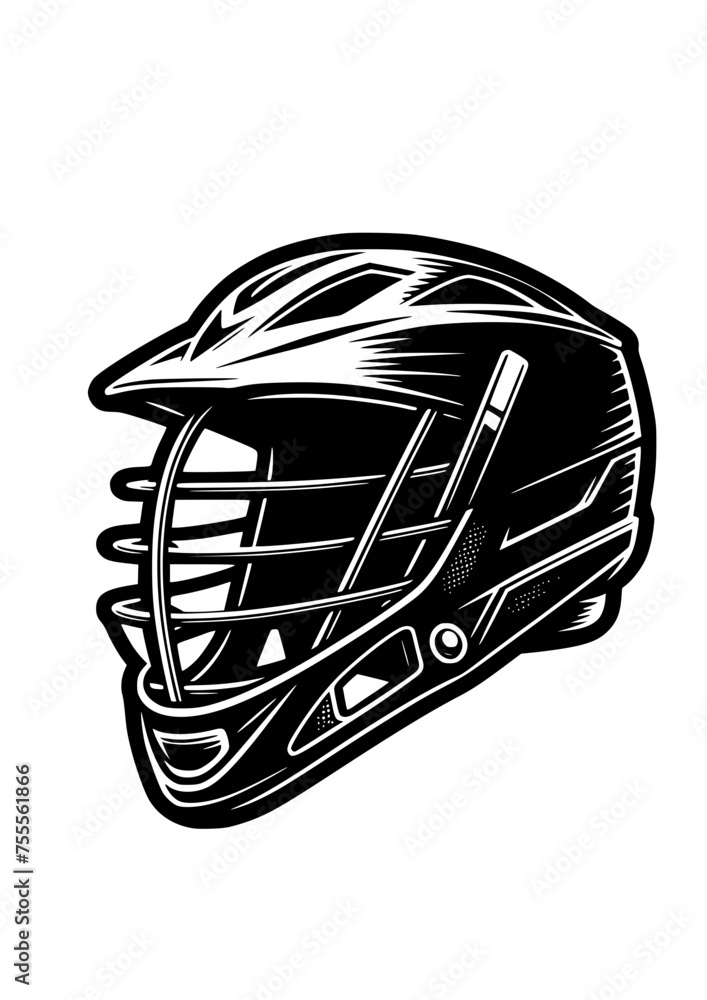 Lacrosse Svg, Lacrosse Helmet Svg, Lacrosse Helmet Clipart, Lacrosse Helmet Cricut, Cut file for