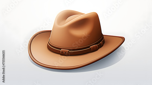 Hunters hat icon Hunting 3d rendering