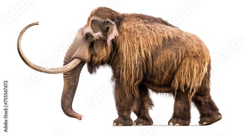 Mammoth. The concept of extinct animals 