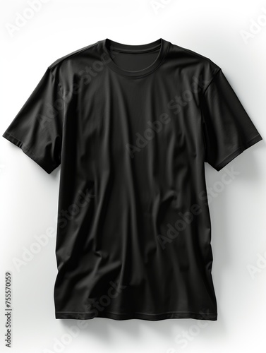 A black shirt with no design on it