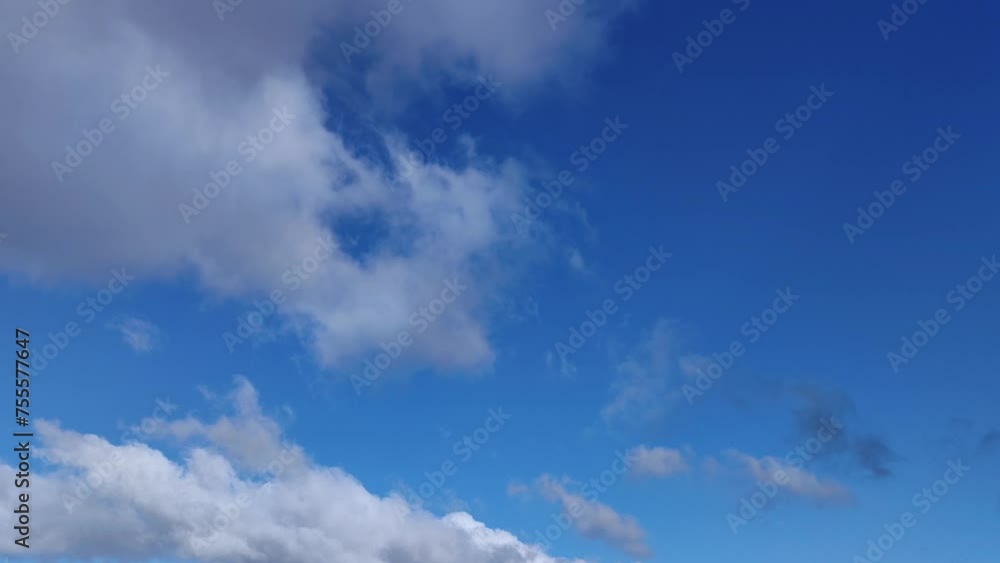 Cumulus clouds covering part of the sky Cumulus clouds covering part of the sky