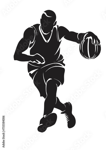 basketball player silhouette
