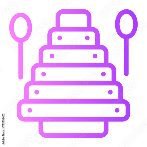 xylophone gradient icon