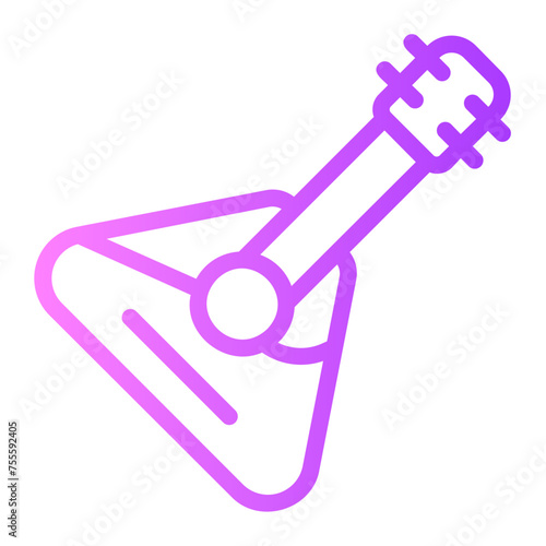 balalaika gradient icon
