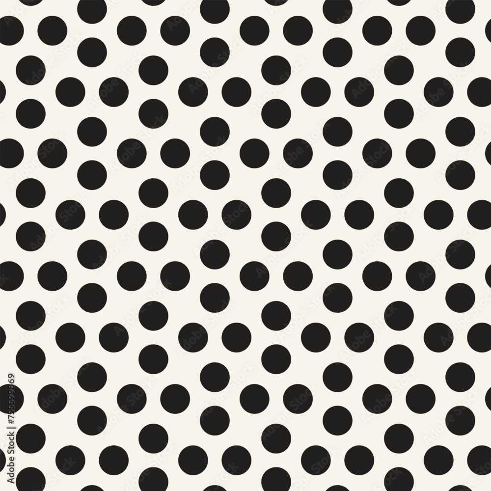 Vector seamless pattern. Repeating geometric elements. Stylish monochrome background design. Vector seamless pattern. Repeating geometric elements. Stylish monochrome background design.