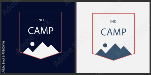 Wanderlust Icons: Innovating Your Camp Logo.