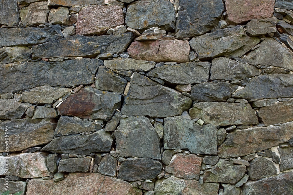 Obraz premium Rock wall background.
