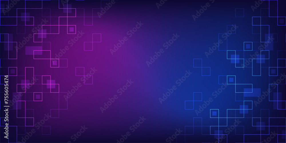 Minimalistic vector texture with linear squares pattern. Creative idea of modern design with abstract geometric background