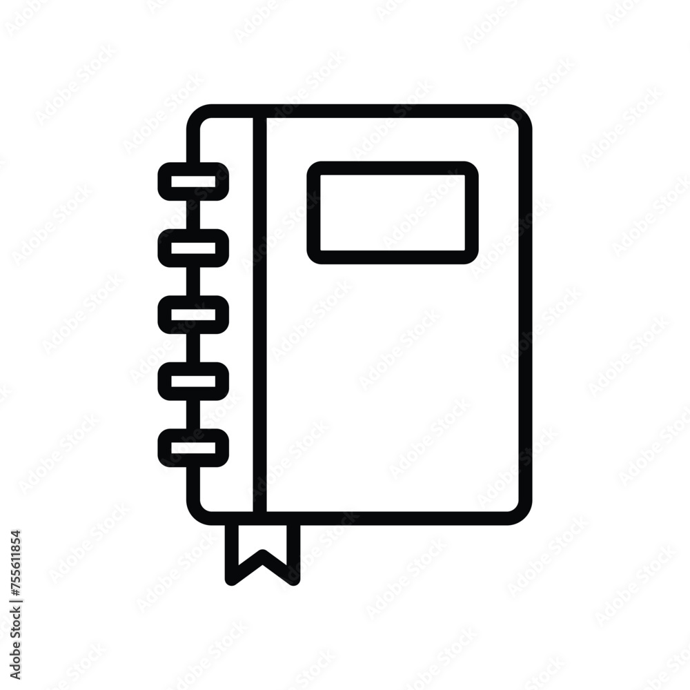 note book icon vector design template simple and clean note book icon vector design template simple and clean