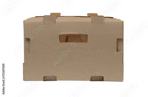 Cardboard box for vegetables, fruits and other things.