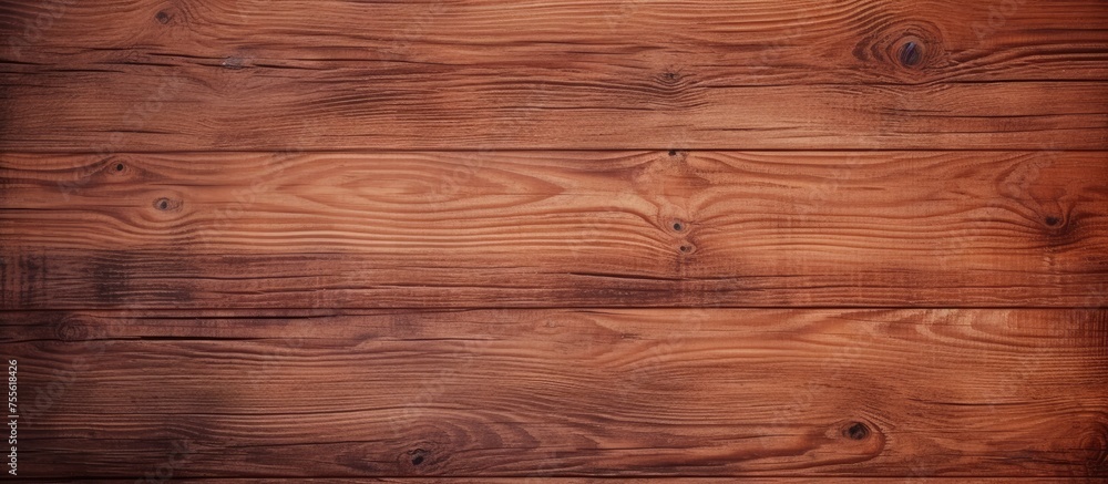 A close-up view of a wooden floor surface with a noticeable brown stain, adding character and texture to the overall appearance. The stain blends with the natural grains of the wood, creating a warm A close-up view of a wooden floor surface with a noticeable brown stain, adding character and texture to the overall appearance. The stain blends with the natural grains of the wood, creating a warm