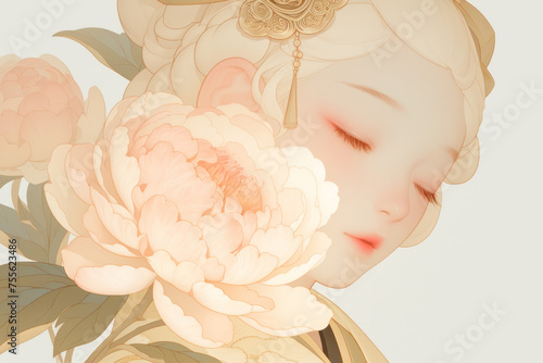 Pastel colored beauties and flowers