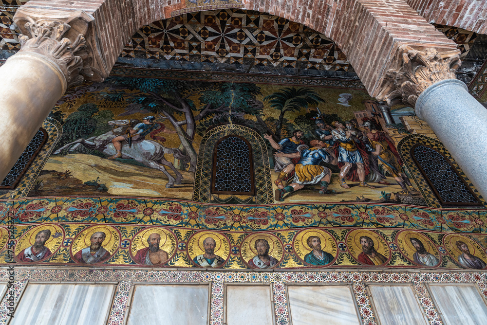 Palatine Chapel or Cappella Palatina, Palermo, Sicily, Italy