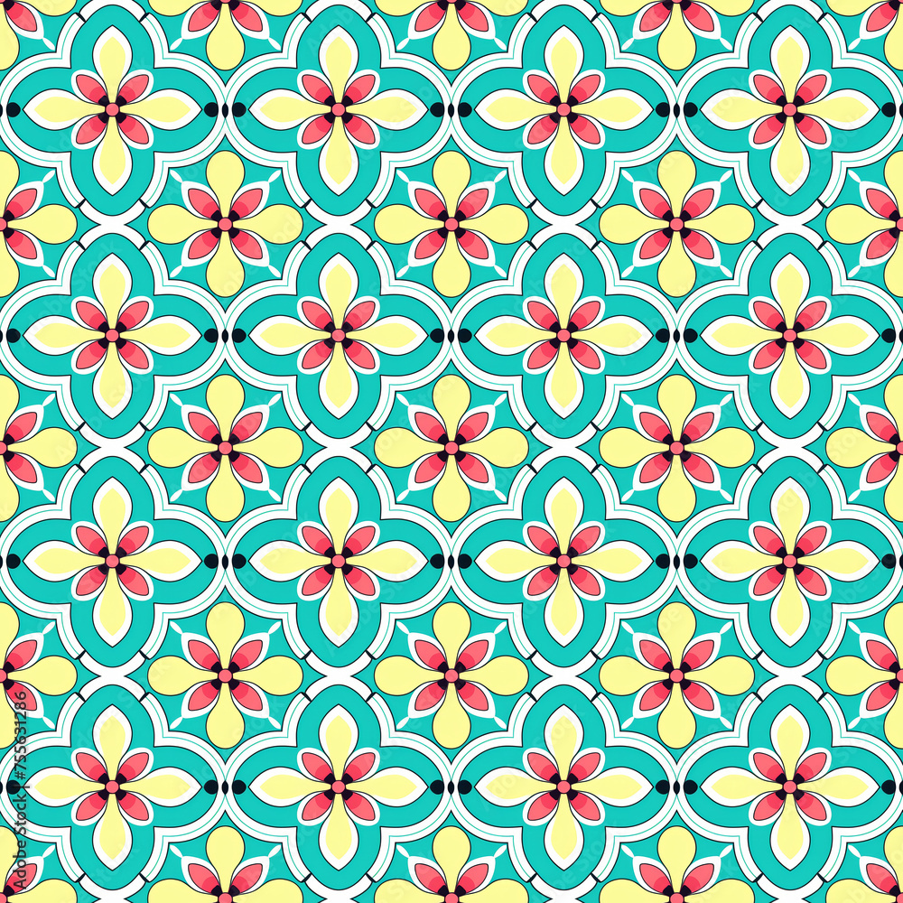 Singapore Peranakan seamless pattern, seamless tile, floral background, Peranakan culture, Nyonya motifs, Nyonya pattern Singapore Peranakan seamless pattern, seamless tile, floral background, Peranakan culture, Nyonya motifs, Nyonya pattern