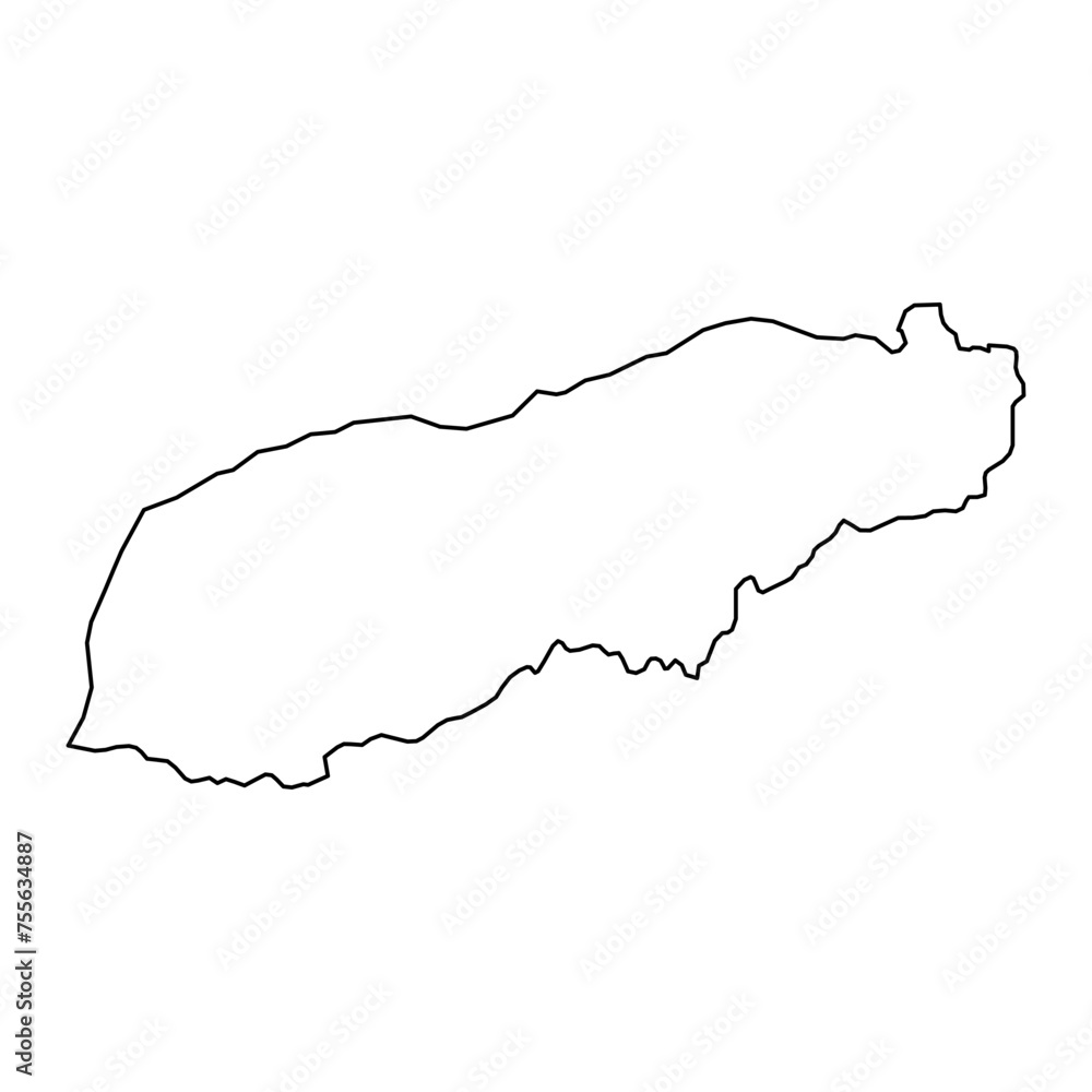 Liquica Municipality map, administrative division of East Timor. Vector illustration. Liquica Municipality map, administrative division of East Timor. Vector illustration.
