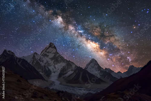 Galactic Peaks at Night