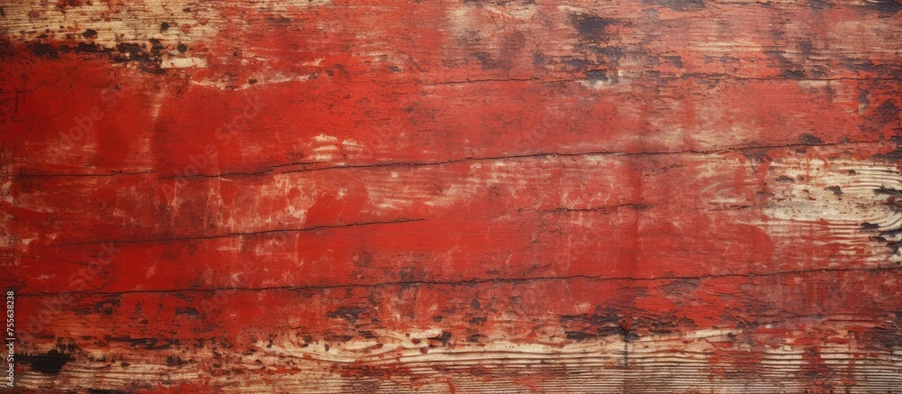 An old red oil table texture painting displayed on a wall, showcasing a vibrant mix of red and black hues in an abstract pattern, adding a striking focal point to the room. An old red oil table texture painting displayed on a wall, showcasing a vibrant mix of red and black hues in an abstract pattern, adding a striking focal point to the room.