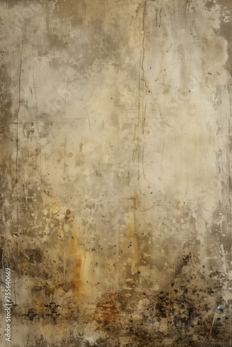 Contemporary Artwork with Dirty Dark White Background
