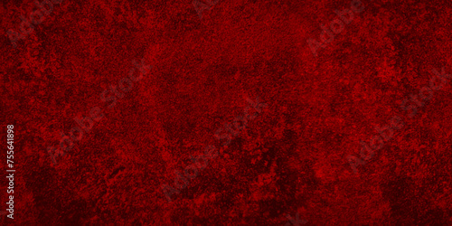 Abstract dark red grunge background with scratches and cracks wall. empty concrete dark wall background texture. red stucco wall background texture. red and black marble stone texture.