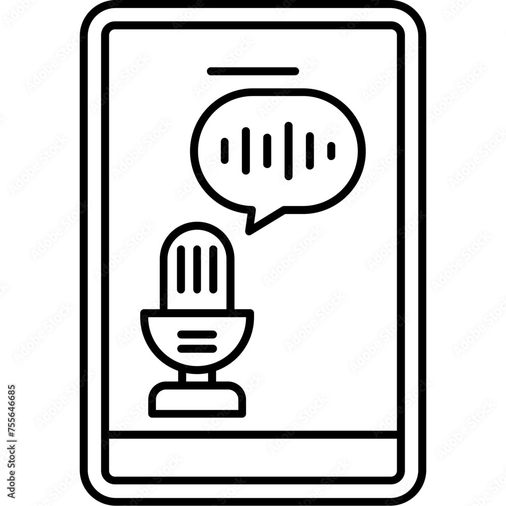 Voice Recognition Icon Voice Recognition Icon